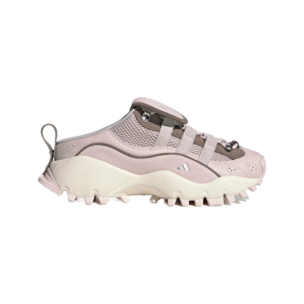 Adidas FOS Seeulater Mule Mesh Synthetic Leather Comfortable Fashion Simple Versatile Low-Top Casual Shoes Women Sneaker Purple Pink IH4644
