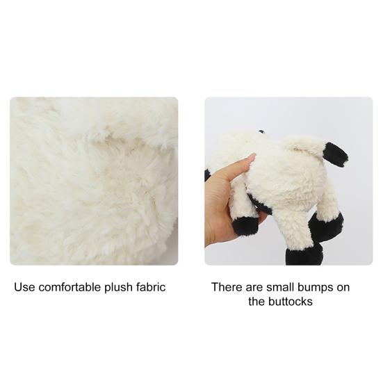 Cartoon Cow Doll Sitting Standing Chinese Zodiac Cow Plush Doll Cow Stuffed Animal Toy Birthday Gift