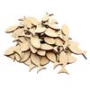 Pack of 50 Colorful Christening Fish Wood Cutouts Wood Fish Table Decorations for Craft DIY Confirmations Decors