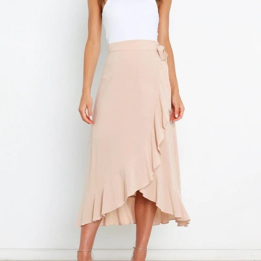 Women High Waist Skirts All-match Lady Elegant Long Skirt Retro Skirt High Waist Slim Sexy Hip Mid-length One-Step Skirts