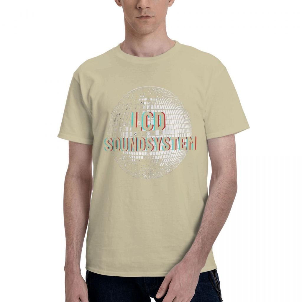 LCD Soundsystem 100 Cotton Casual Breathable Confortable Anime Mens Clothing Deals Men TShirt