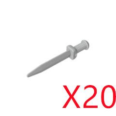 Mittelalterliche Bausteine Waffen Figur Soldat Zubehör Bogen Speer Armbrust Axt Helm Schulterrüstung Baustein Geschenk Spielzeug DIY X011