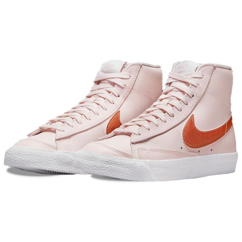Nike Blazer Mid '77 Essential 'Pink Metallic Copper' Women's Sneakers Skateboard Shoes DQ7574-600