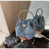 Niche Design Bag Women's 2025 New Fashion High-end Single Shoulder Messenger Bag Pleated Woven Cloud Bag