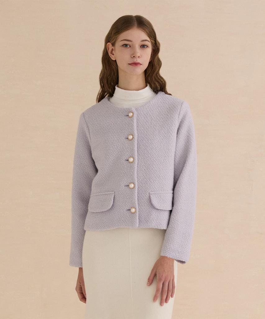 Soup Pearl Button Tumble Jacket (Saajkf1)