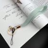 Women's Solid Color Phone Case Lanyard & Universal Wrist Strap Key USB Earphone Bag