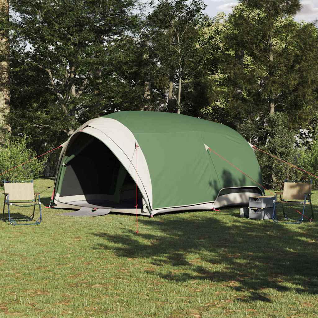 Tunnel Tent with Roof and Storage Green 410 X 285 X 198 Cm Taffeta