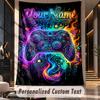 Neon (41) Theme Custom Tapestry Personalized Custom Name Text Wall Hanging Tapestry Home Decor Background Cloth