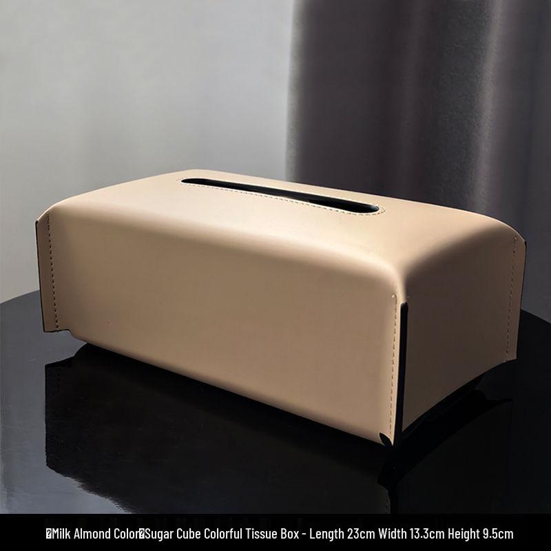 Luxurious Leather Tissue Box for Home Decor