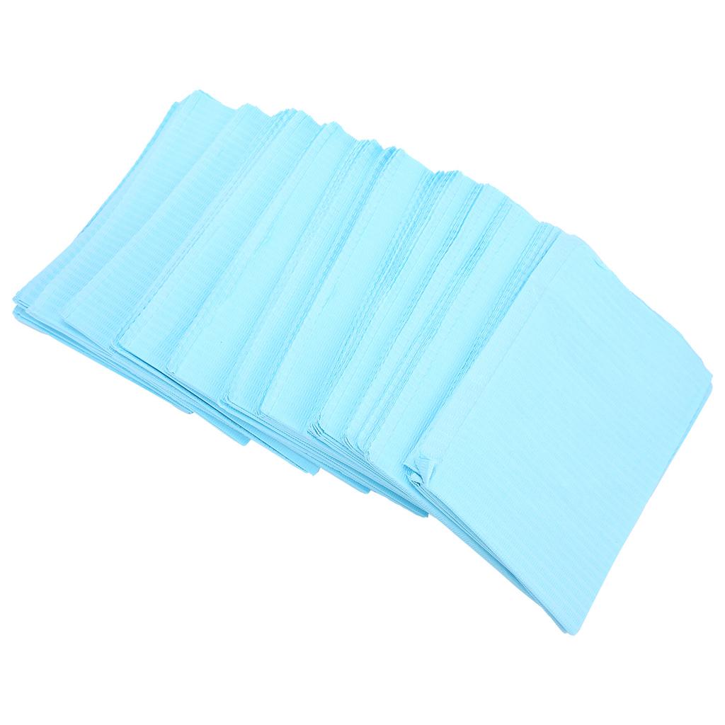 125pcs Disposable Dental Bib Strong Water Absorption Professional Dental Tattoo Bib