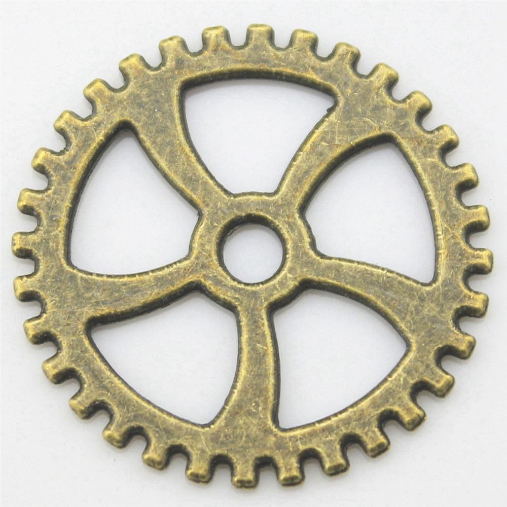 Charms Zahnrad Steampunk Cyberpunk Anhänger Vintage Schmuckzubehör QC060