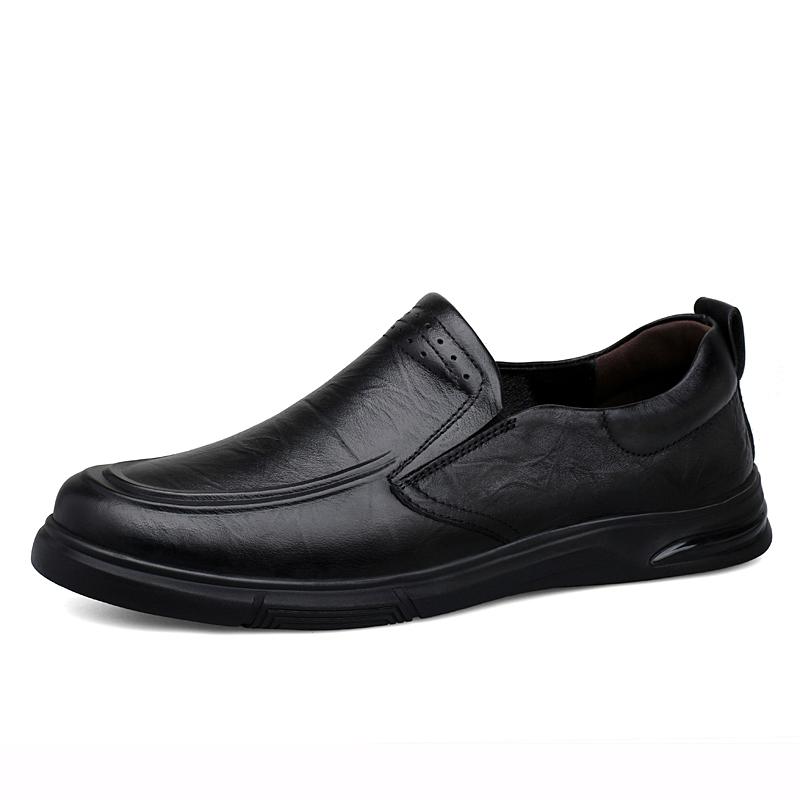 Men's Genuine Leather Loafers Handmade Men Driving Shoes Handmade Moccasins Walking Man Slip on Flats Leisure Walk Casual Shoes