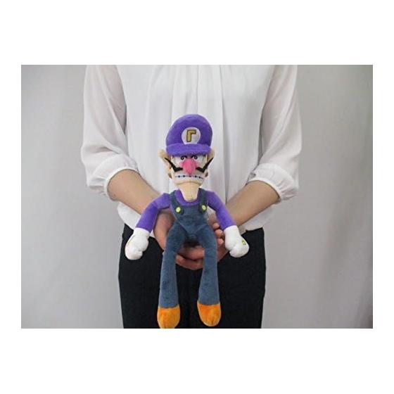 Sanei Boeki Super Mario ALL STAR COLLECTION Waluigi (S) W11D9.5H31cm Plush AC09