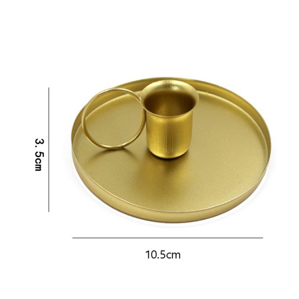 Matte Black Iron Taper Candle Holder for Taper Candles Single Head Candlestick for Wedding Dinning Party Table Candelabra