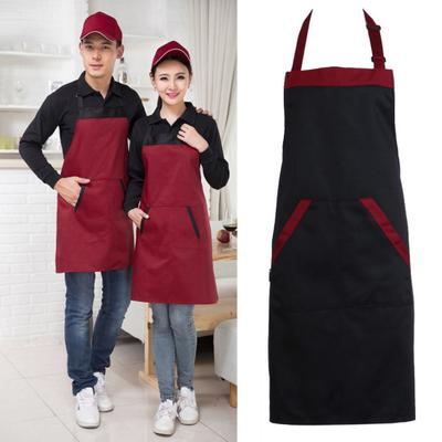 Tablier unisexe imperméable sans manches avec poches pour la cuisine et le barbecue