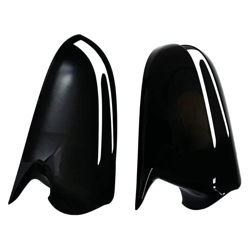 Exterior Rearview Mirror Cover Cap Gloss Black Left Right For Mercedes Benz CLS C219 W219 CLS280 300 320 350 2009-2011
