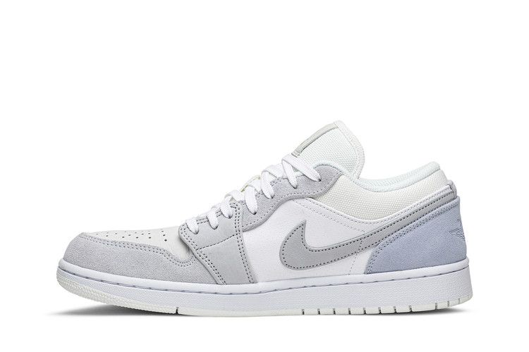 Men's Sneakers Nike Jordan 1 Low Paris White/Sky Grey-Football Grey