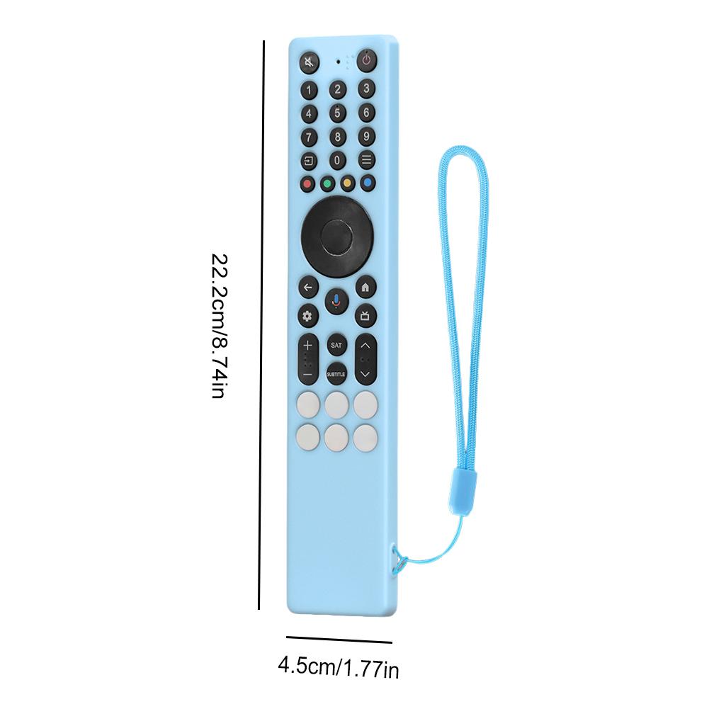 For TCL RC833A Remote Control Protect Case with Lanyard Drop-Proof RC Cover Waterproof Television RC Shell Smart TV Accessories