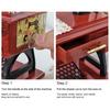 Music Box Vintage Mechanism Sewing Machine Style for Girls Daughter Mom Girlfriend Mother"s Day