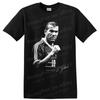 Zinedine Zidane Fußball T-Shirt Französische Fußballlegende Porträt Grafik Kunst T-Shirt