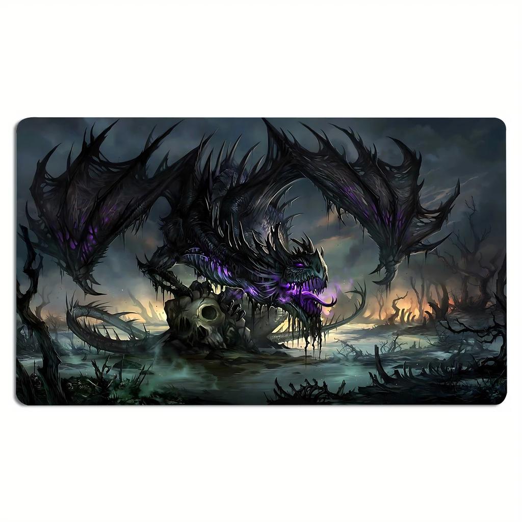 Xxl Magic Game Mat Tcg Ccg Trading Card Table 35x60cm Playmat Rule Area Rubber Mouse Pad For Party Gamer Pc Accessory Laptop Rug