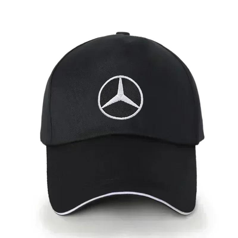 Baseball Cap Outdoor Summer Sports Hat Embroidered Men Women Baseball Cap For Mercedes Benz AMG W203 W206 W220 W205 W211 GLC GLK Ttt1