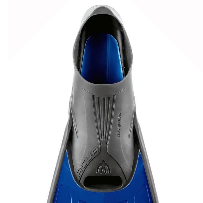 Palmes de Snorkeling - CRESSI - Agua - Bleu - Adulte - Mixte