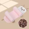 Cotton Baby Support Pillow Adjustable Infant Head Cushion for Newborns 0-12 Months Ergonomic Design Baby Crib Pillow