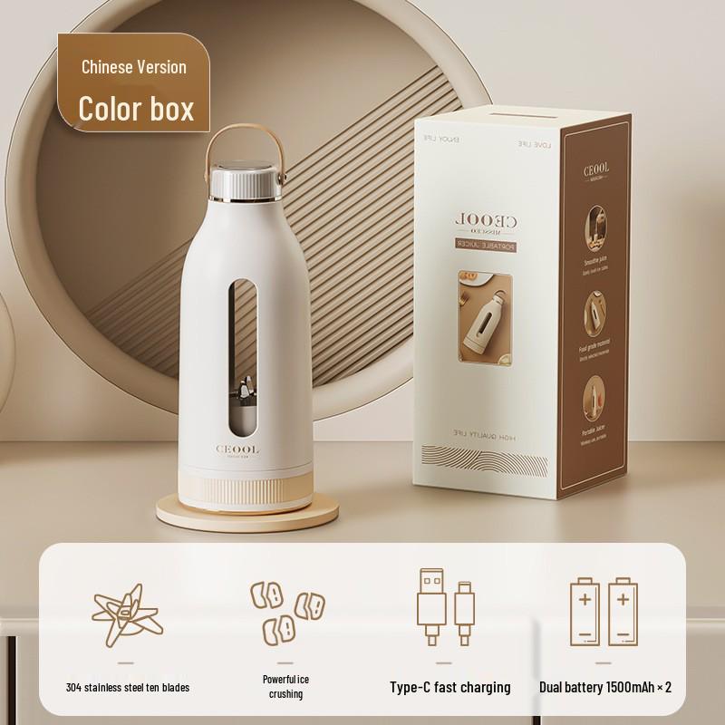 CEOOL Miss President Hordozható Mini Multifunkcionális Gyümölcscentrifuga és Jégzúzó