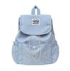 Schoolbag Backpack Women's 1011 Fresh Flip Polka Dot Strap Backpack Women's Leisure College Style Junior High School Student School Bag