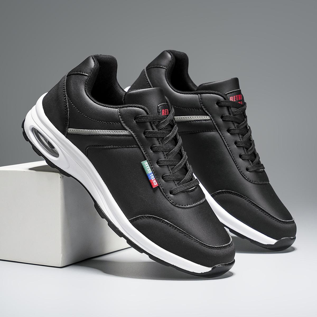 

Brown Size 48 Men s Shoes 2025 Trend Breathable Fashion All-match Casual Sports Shoes Outdoor Non-slip Flat Shoes Trend Casual 40 чёрный