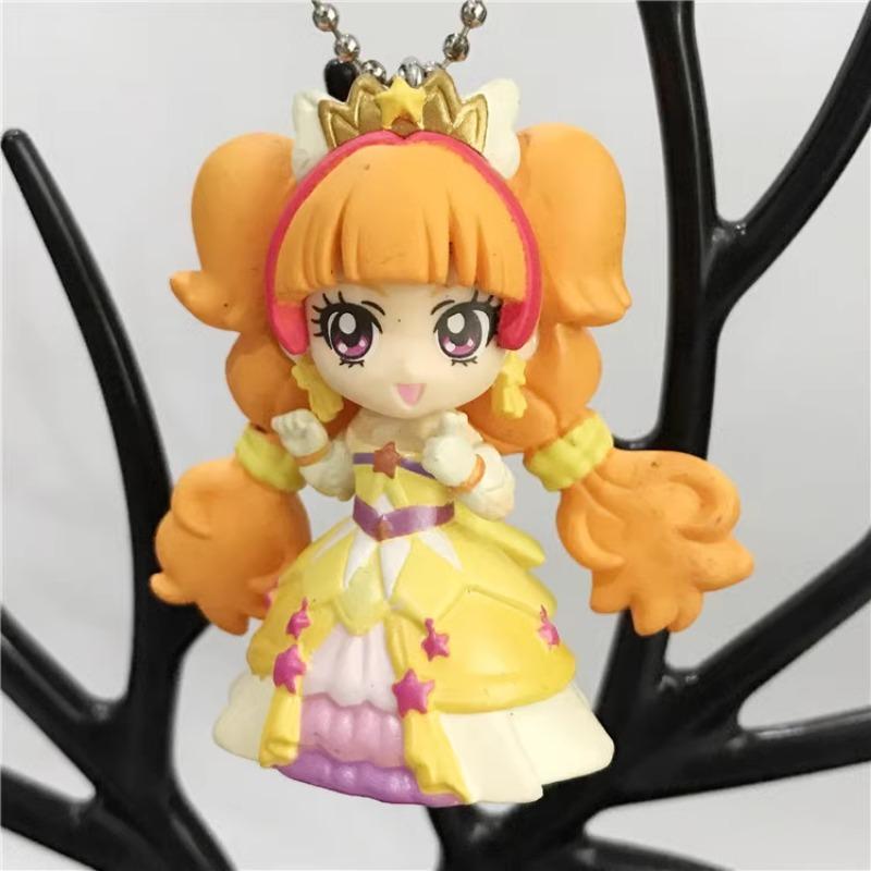 Bandai Hugtto Cuddle Capsule Toys Pretty Cure Tropical-Rouge Summer Angel Flamingo Cure Peace Blossom Happy Peach Figure