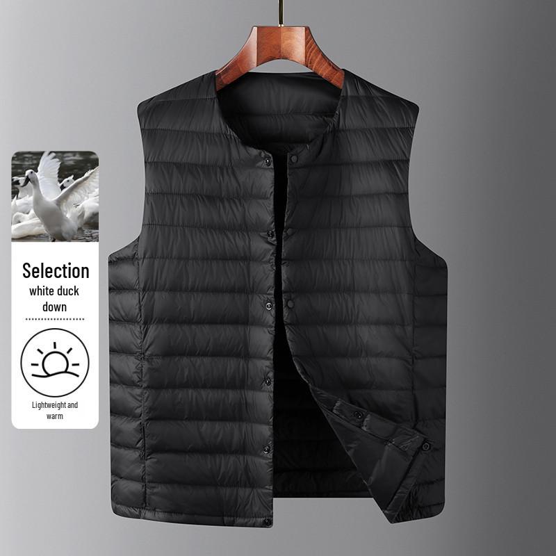 Men s Packable Lightweight Down Vest for Autumn/Winter 2XL (155-170 jin)