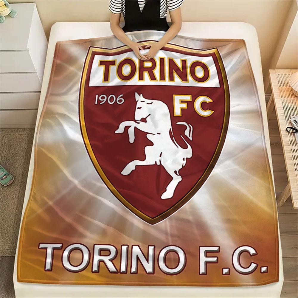 Torino F.C FlAannel Blanket, High quality Comfortable for All Seasons, Home Decor, Warmth and Comfort