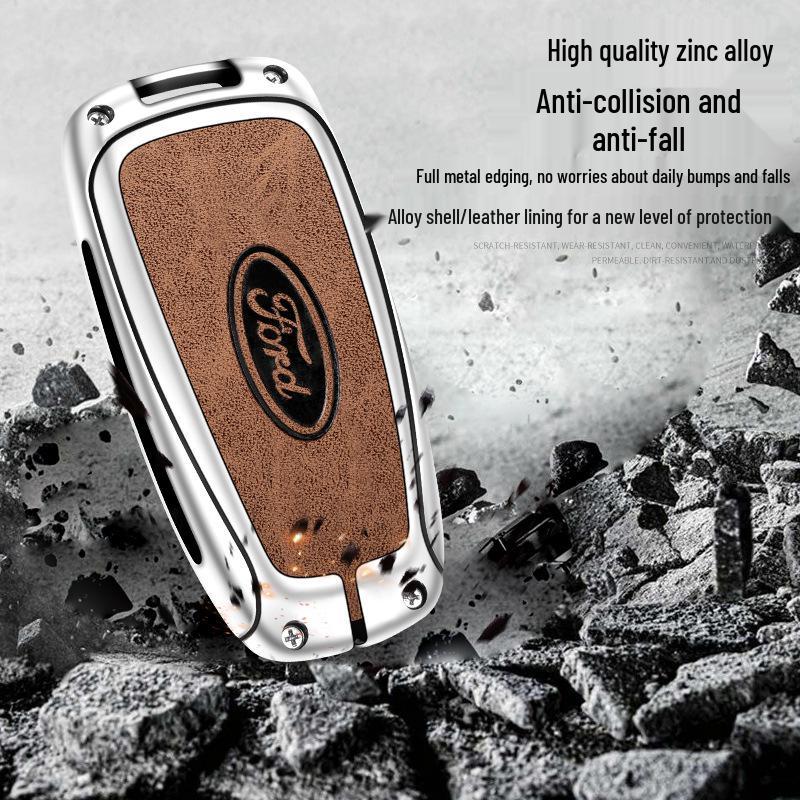 Ford Key Case Compatible with Mondeo, Edge, Explorer, Focus, EVOS, Escape