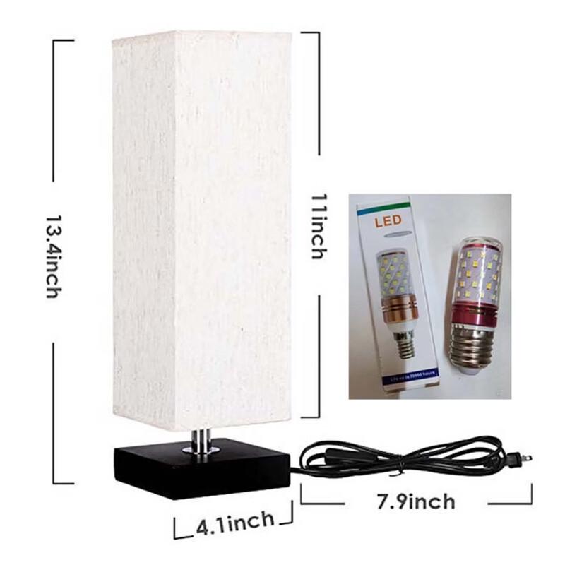 NuFeng Creative Fabric Shade Table Lamp