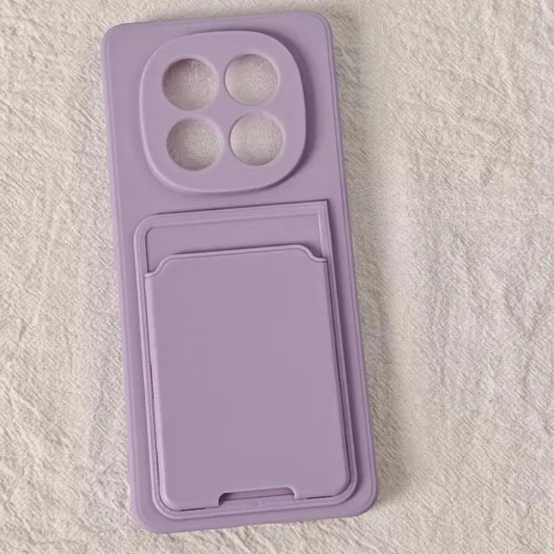For Oneplus Nord Card Slot Wallet Holder Cover for One Plus Nord CE 4 ACE Ultra Raicng ACE Pro Matte Soft Silicone Case