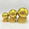 Golden Resin Football Trophy Replica, Sports Award Collectible Ornament for Gift and Display
