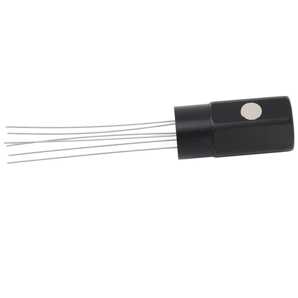 Coffee Distribution Tool Magnetic Absorption Needle Type Coffee Stirrer Distributor Black