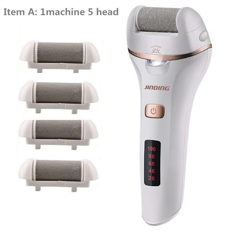 

Электрическая пилка для ног, машина для удаления мозолей, устройство для педикюра, перезаряжаемый инструмент для ухода за ногами для пяток, омертвевшая кожа