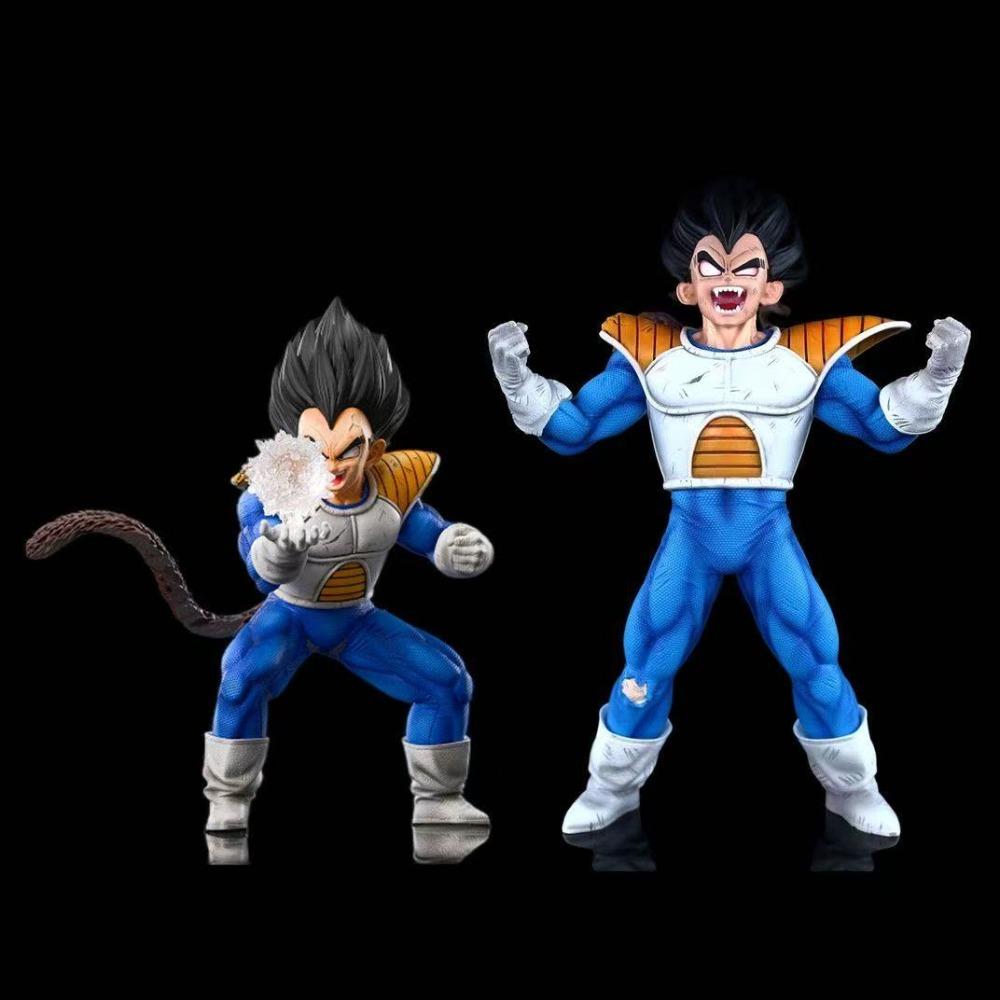 Dragon Ball Hell Vegeta Light Sphere Vegeta Teleportation Sitting Pearl Battle Suit Figure Model GK