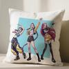 Demon Hunters Kpop Sofa Pillowcase Anime 45X45cm Cushion Cover Bedroom