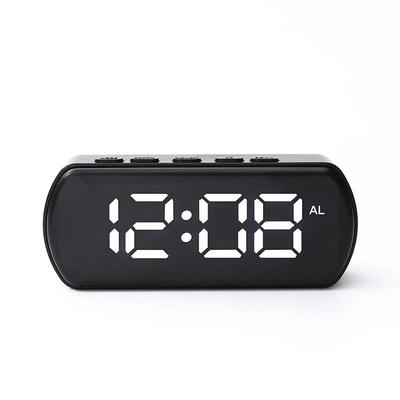 11,5 x 4,8 x 2,9 cm, digitaler Wecker, temperaturverstellbar, Schlummerzeit, Tischuhr, 12/24 Stunden, einstellbare Nachtmodus-Zeit, USB-LED-Uhr