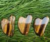 Natural Tiger Eye Guasha Beautiful Massager Facial Scraping Tools Neck Face Scraper Massage Anti Wrinkle Relax Tool SPA Stone