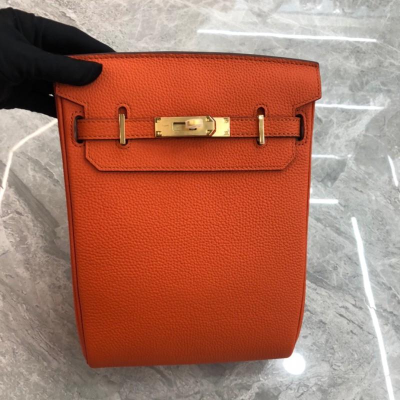 Borsa a tracolla larga intrecciata per petto in pelle di mucca Togo, zaino diagonale semplice e alla moda, strato superiore