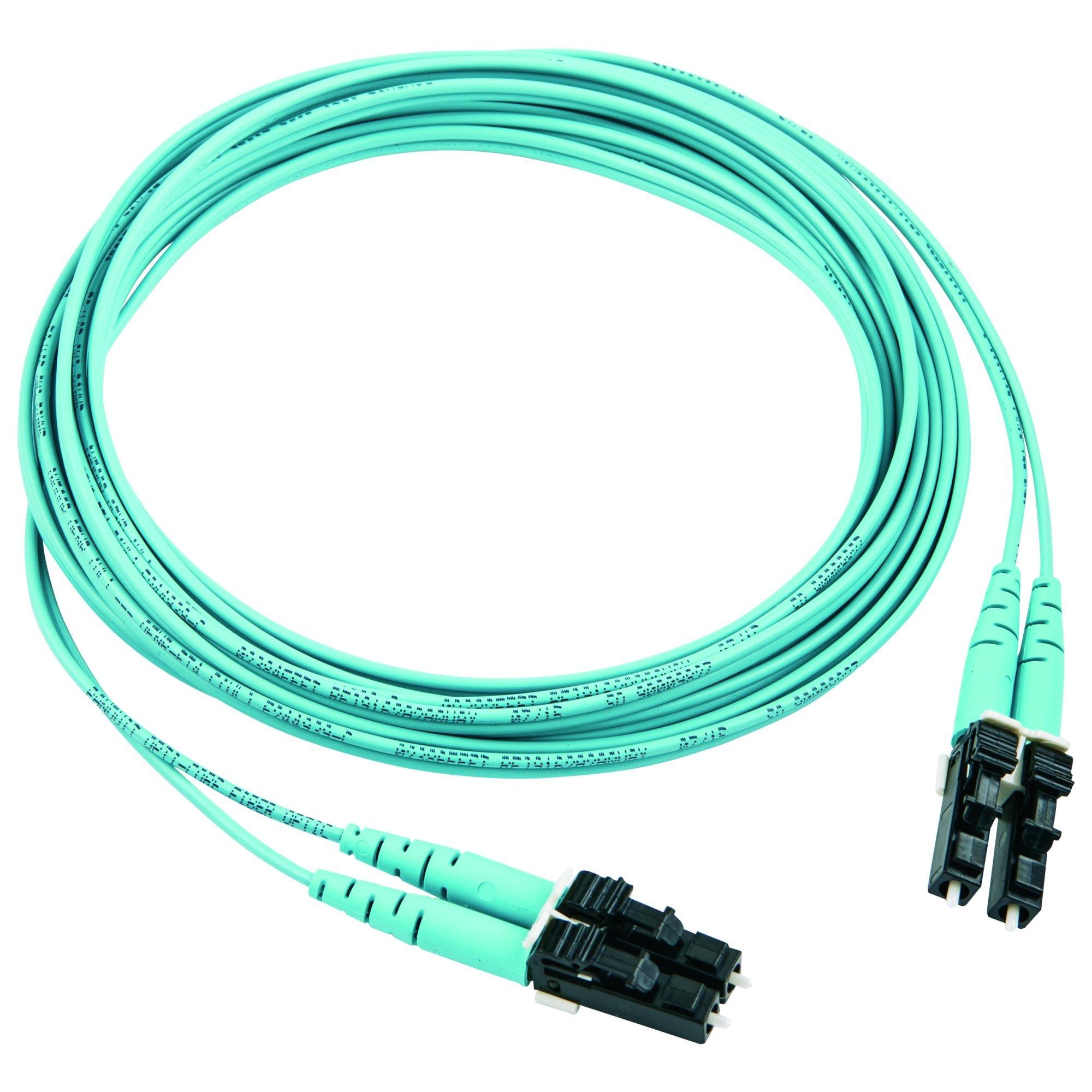 

Panduit Fiber Optic OM3 Patch Cord, LC Ends, 3m, FX2ERLNLNSNM003