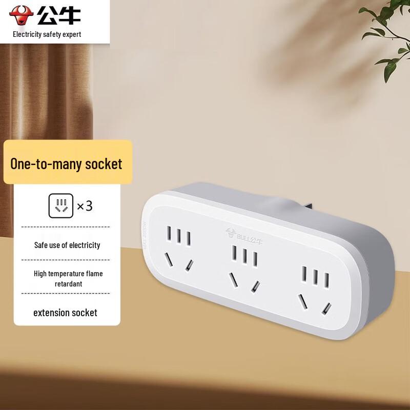 BULL Multi-Functional Power Socket Converter