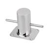 AndyMarine 316 Stainless Steel Single Mooring Bitt Heavy Duty Bollard Cleat Marine Hardware Accessories