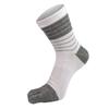 Casual Middle Tube Cotton Breathable Socks With Toes Stripe Hosiery Man Socks Five Finger Socks