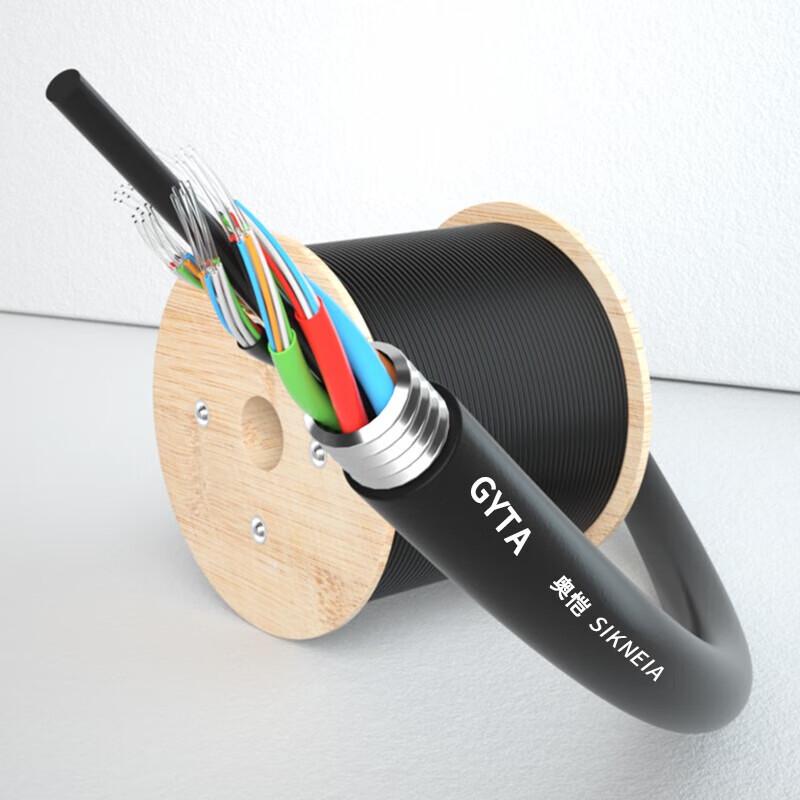 AIENKIS G.652D Armored 48-Core Single-Mode Outdoor Fiber Optic Cable